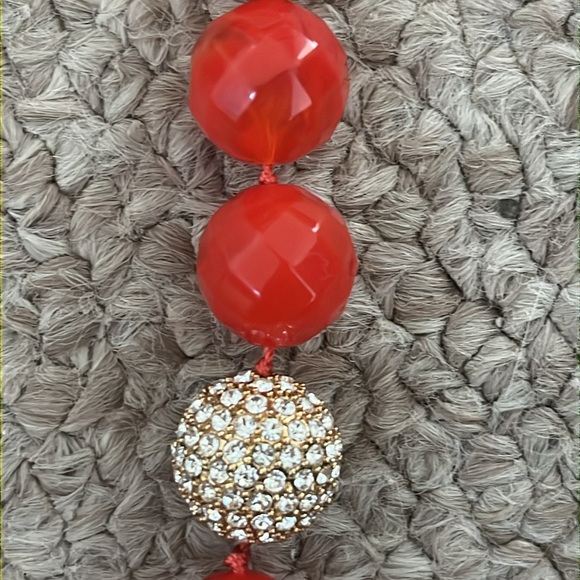 KATE SPADE New York Crystal & Resin Bowery Ball Bead Strand Necklace necklace - Picture 6 of 8